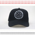 High Quality Fashion Black 6 Panel Baseball Caps for Sale